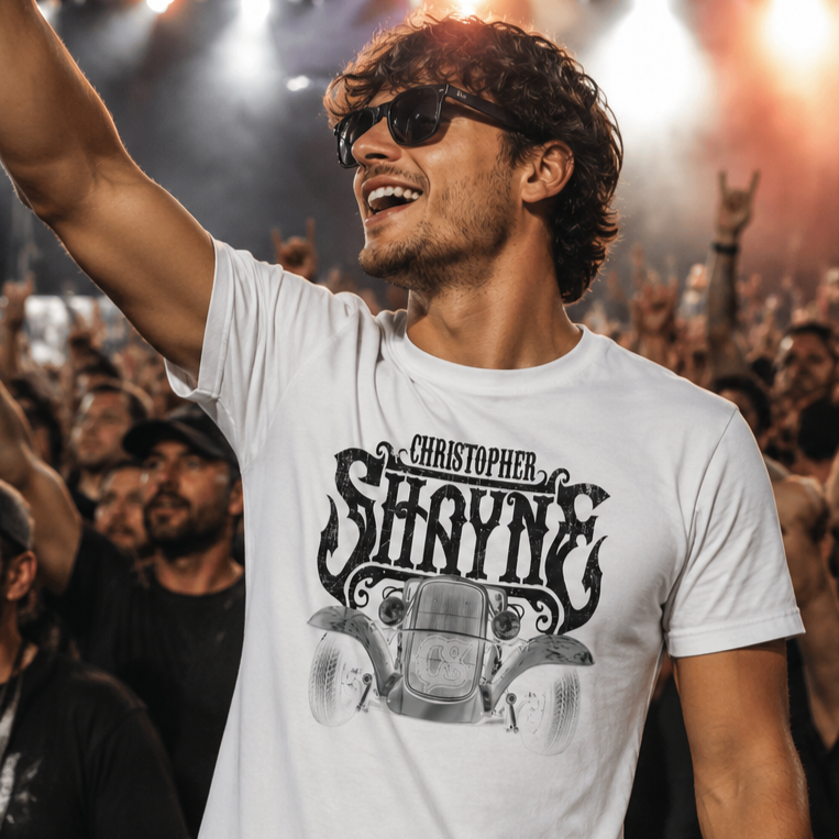 Christopher Shayne White  Hot Rod Unisex t-shirt