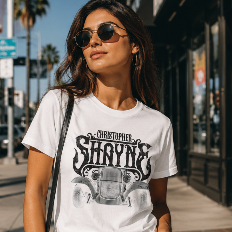Christopher Shayne White  Hot Rod Unisex t-shirt